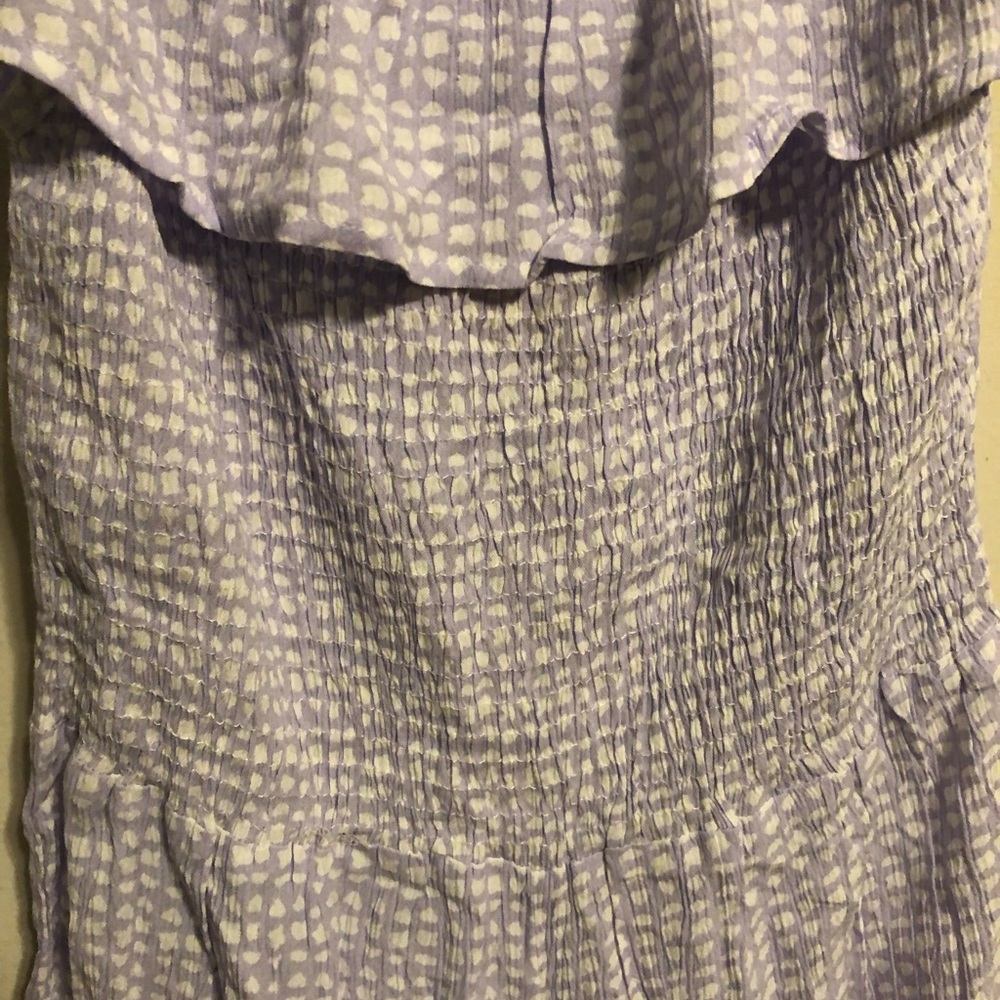 Size Medium pastel purple romper - Picture 3 of 4
